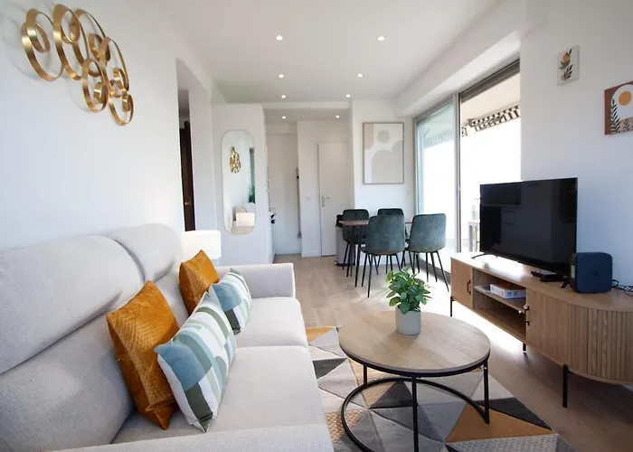 Lejlighed Luxury 1 Bed Seafront Escape In Cannes